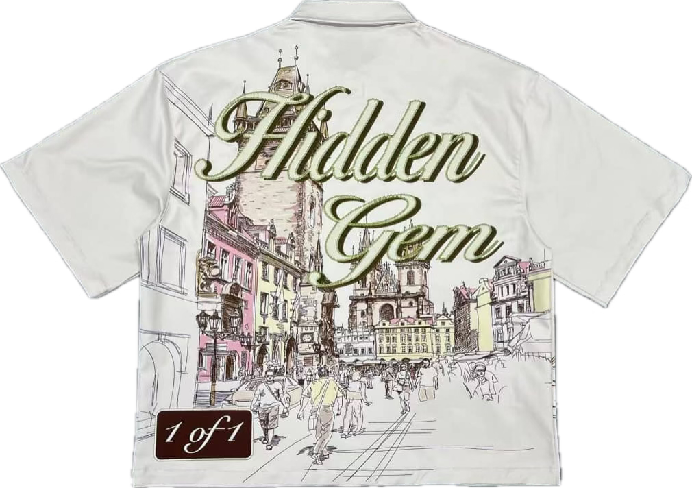 Hidden Gem Button Up